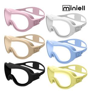 미니엘 아동용 주니어 초등학생 물안경 FOCA 와이드뷰 수경