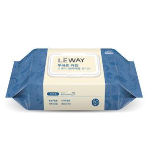 르웨이 프리미엄 물티슈 캡형 60매x20팩 두툼한 대형물티슈