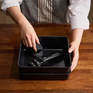 트루쿡 IH 인덕션 블랙 사각팬 5P 세트, 1개