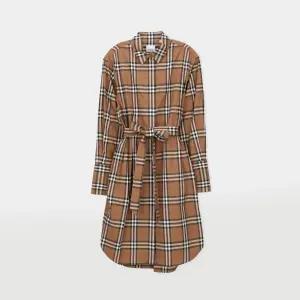 버버리 IVERY 아이베리 체크 셔츠 원피스 80843091