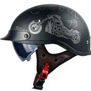 스냅백헬멧 오토바이 그레이 경량 블랙레드 빈티지