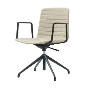 [하이파가구]루시드4 고정형회전의자 색상3