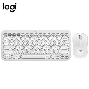 키스킨증정 로지텍 K380S+M240 화e트 한글각인 블루투스 키보드 무소음 마우스세트