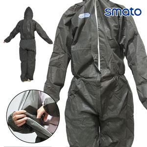 스마토 보호복 제전복 방진복 일회용작업복 작업복상의 근무복 클린복 반도체 원피스 투피스 SBW일반 1개입