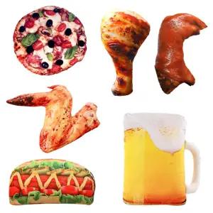 닭다리 쿠션 뜨개 낮잠 독서 햄버거 족발 쇼파 음식 치킨 생선 빵 침대 틈새 포토 인형