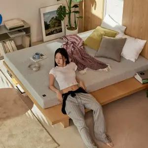 ]라이프먼트 탄탄한 메모리폼 침대 바닥 매트리스 고밀도 55kg/m3