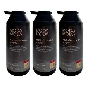 모다모다 제로 그레이 블랙 샴푸 10 300g 3개 / 써클