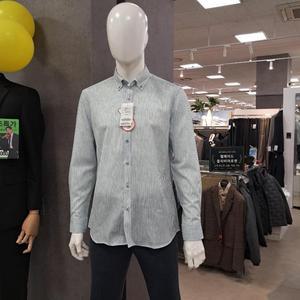 트레몰로 HC09 에어홀 프린트 셔츠 (주)세정 남성 25SS 봄 그린 구김적은 NL5S1261