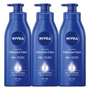 니베아 인텐시브 케어 바디로션 400ml X 3개