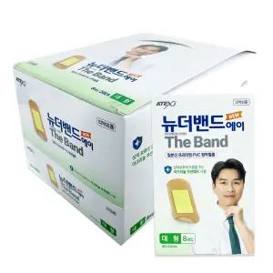 뉴더밴드 에이 일회용 밴드 대형 8매x20개 (1Box)