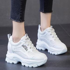 여성 키높이 운동화 8cm 속굽 어글리 슈즈 메쉬 신발 225-250