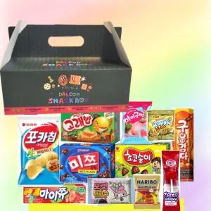 단체 과자 세트 간식꾸러미 회사 탕비실 종합 과자선물세트 초등 고등학생 교회 어린이날 선물박스