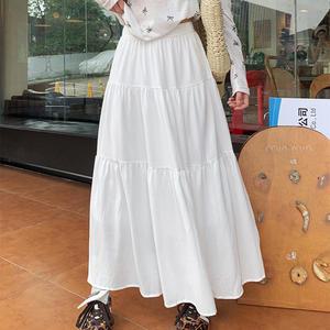 A라인 롱스커트 캉캉치마 봄옷