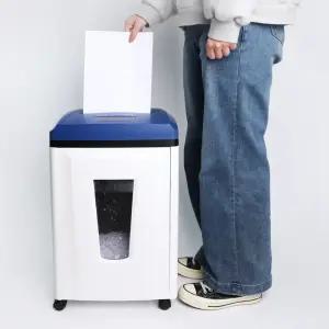 코아시스템 소형 중형 사무실 가정용 문서세단기 DOLPHIN-505 10매 25L 저소음 보안 P-5등급 꽃가루형 파쇄기 세절기