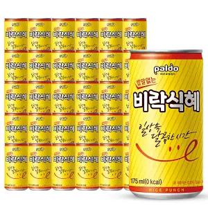 팔도 밥알없는 비락식혜 175ml 30개