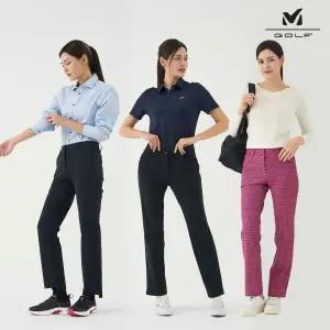 (가격인하)밀레골프 25SS 여성 올 뉴 썸머 골프팬츠 3종