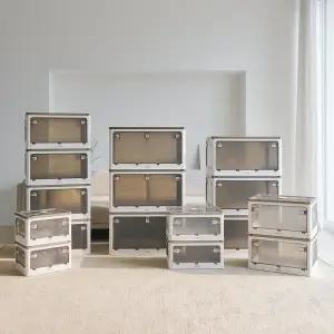 아이윤 접이식 대형 폴딩 리빙박스 옷 장난감 정리함 펜트리 수납함 다용도 정리함 134L