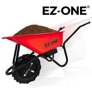[EZ-15080-1WB] 충전식 농업용 전동 운반차 리튬배터리 전동카트 구루마 수레 보조바퀴 장착가능