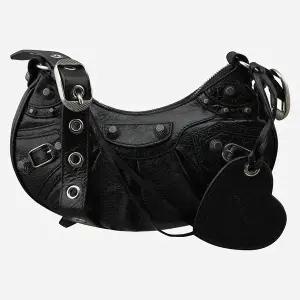 발렌시아가 5S 671309 1VG9Y 1000 르 카골 XS 숄더백 블랙