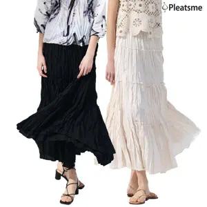 플리츠미 핸드크링클 스커트 1종