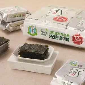 [지도표 성경김] 재래 식탁김 (12봉) (4g*12)