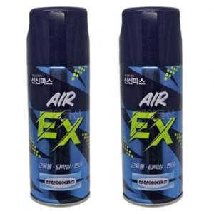 신신제약 에어파스 EX 200ml 쿨링 근육통 진통 스프레이 2개