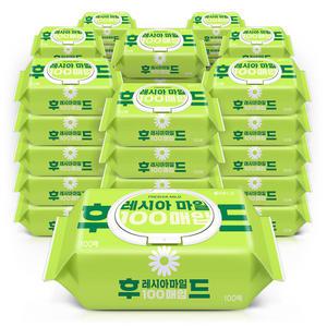 코디 후레시아 마일드 물티슈 캡 100매 x40팩