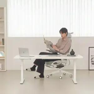 에이픽스 듀얼 모터 전동 3단 높이조절 스탠딩 모션데스크 MD303D 1600