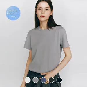 [지오다노] 325523 여 수피마 반팔티