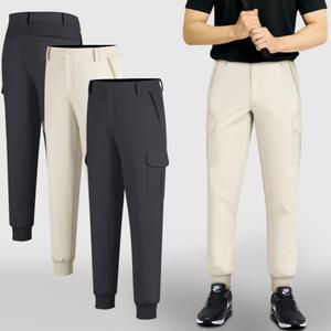 남성 여름 골프바지 허리 밴딩 구김없는 시원한 쿨 스판 조거팬츠 남자 골프웨어 골프복 빅사이즈 30~38