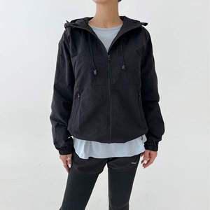 여자캐주얼룩 여성 다기능 아웃도어 스트링 후드 바람막이 점퍼