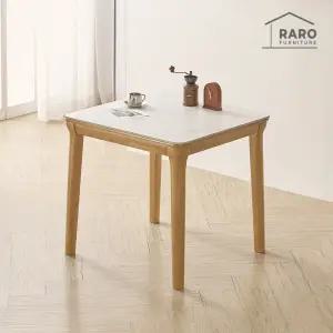 [/착불배송] 허브 800 포세린 통 세라믹 2인 식탁 테이블 단품