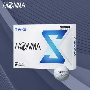 [혼마] TW-S 3피스 우레탄 화이트 골프공 2024