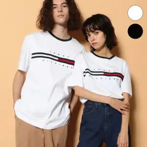 타미힐피거 시그니처 로고 반팔티셔츠