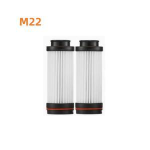 MIWHOLE M22 진공 청소기 예비 부품 교체 필터용 전면 HEPA 필터 2개