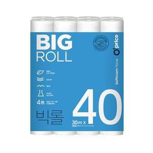 킴스클럽 OPRICE 빅롤화장지 3겹 30m( 40롤 1팩) 두루마리휴지