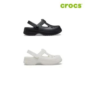 [크록스 정품] 클래식 메리 제인 클로그 주니어 아동샌들 210615 2종 택1