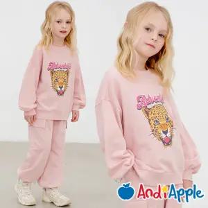 [앤디애플] 와일드애니멀볼륨핏조거상하복