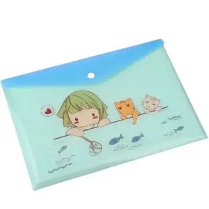 [하프클럽/]일트 똑딱이 포켓화일 파일케이스 A4