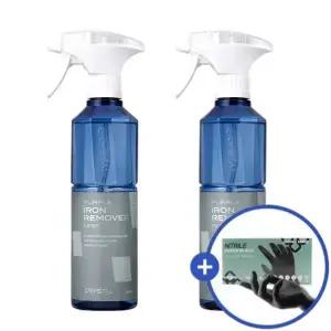 [내일도착]불스원 크리스탈 철분제거제 500ml 2개입(+세차 전용 니트릴 장갑 10매)