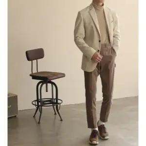 [롯데백화점]지이크 FW 지이크 남성재킷 베이지코듀로이 스판재킷 4032 DHSIEG