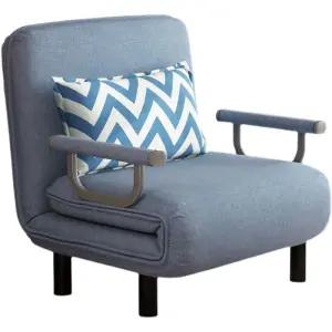 접이식 좌식 침대 원룸 소파베드 의자 침대겸용 편안한 좌식소파 나염 매트리스 등받이