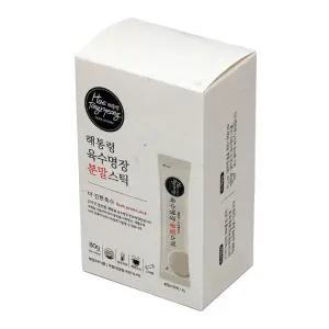 해통령 육수명장 분말스틱 80g 세트 4g 20개입 30초 깊은육수맛