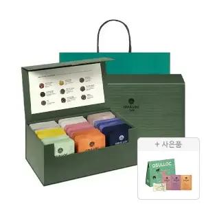 오설록 티 에디션 스페셜 선물세트 54입(9종, 6입), 1개+증정(트라이얼 4입 키트, 1개)