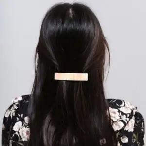 네모 오토매틱 헤어핀 핑크 올림 머리핀-WFCE9DE