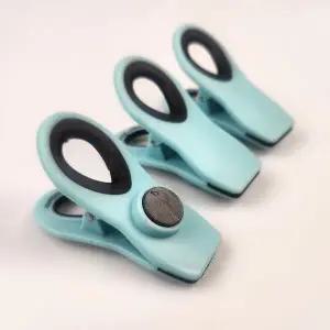 [하프클럽/]자석 집게 다용도집게 블루 사무용 메모