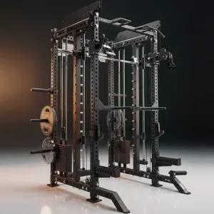 이고진 클럽용 스미스머신 8522SM 헬스장 멀티랙 파워랙 PT샵 듀얼풀리 150kg 블럭