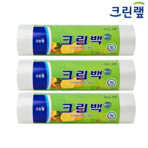 크린? 롤타입 크린백 롤백 500매 대(30X40cm) 3개 위생백 비닐봉투