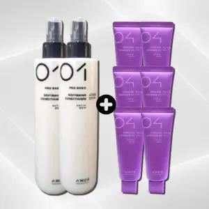 아모스 소프트닝 컨디셔너 헤어미스트 500ml(250mlx2개)+컬링 에센스 이엑스320ml(40mlx6개)헤어리페어