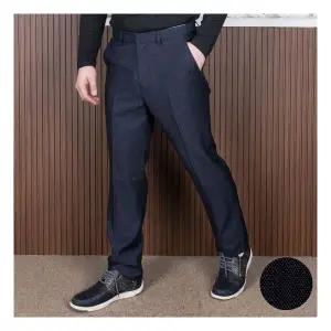 [기본핏] 중년 남성 봄가을 잔체크 속밴딩 슬랙스 청암핏 신사 정장 바지 479